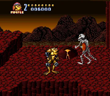 Battletoads in Battlemaniacs (USA) (Beta) screen shot game playing